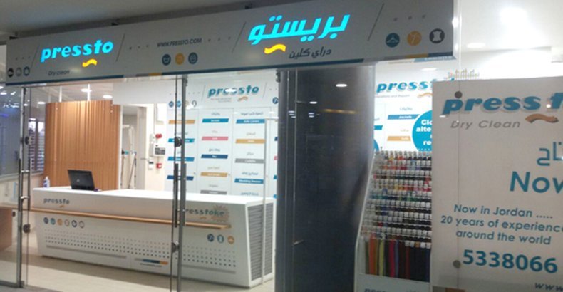 Tintorerías Pressto abre su primer centro en Jordania