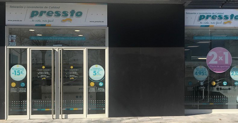 Pressto abre un nuevo establecimiento franquiciado en Madrid, en el barrio de Valdebebas